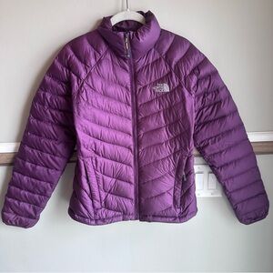 The North Face Jacket Summit Series 800 Down Puffer purple Coat Pertex